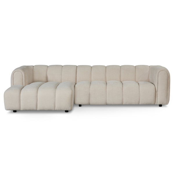 Hoekbank Fay – Beige Links