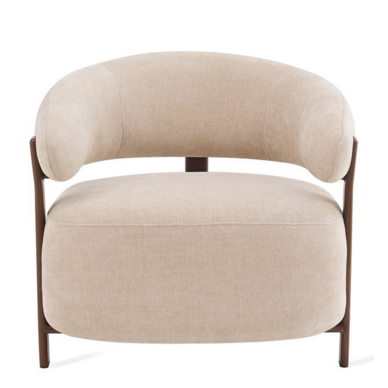 Fauteuil Rose – Beige