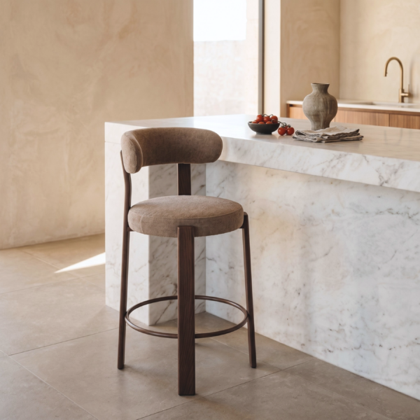 Barkruk Rose – Taupe