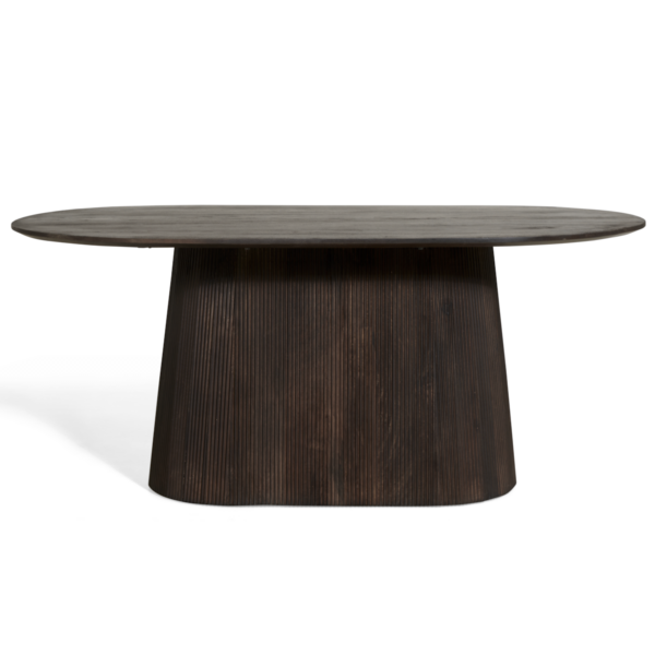 Japandi Eettafel Mokka – Espresso | 200 cm