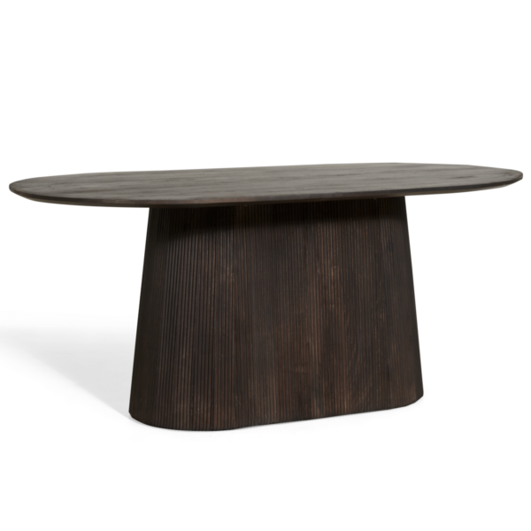 Japandi Eettafel Mokka – Espresso | 200 cm