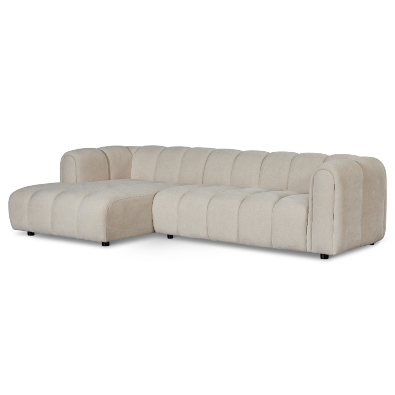 Hoekbank Fay – Beige Links