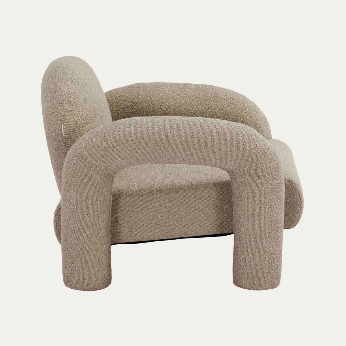 Fauteuil ELARA | Beige Bouclé