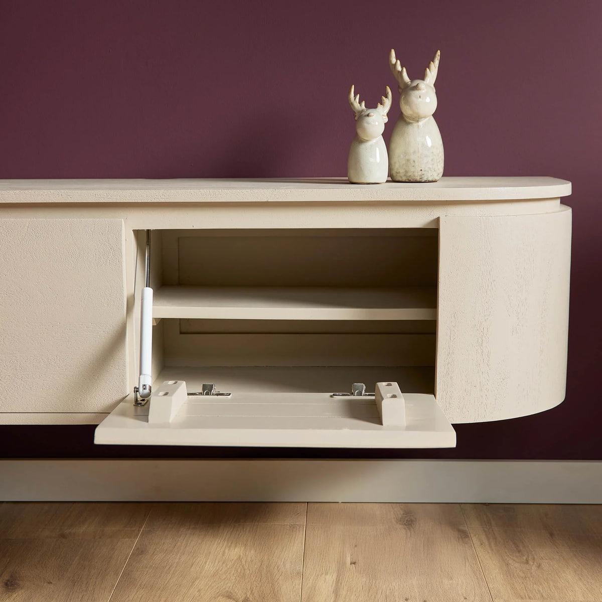 Tv meubel Excellent Sand | 160 cm | Handgemaakt